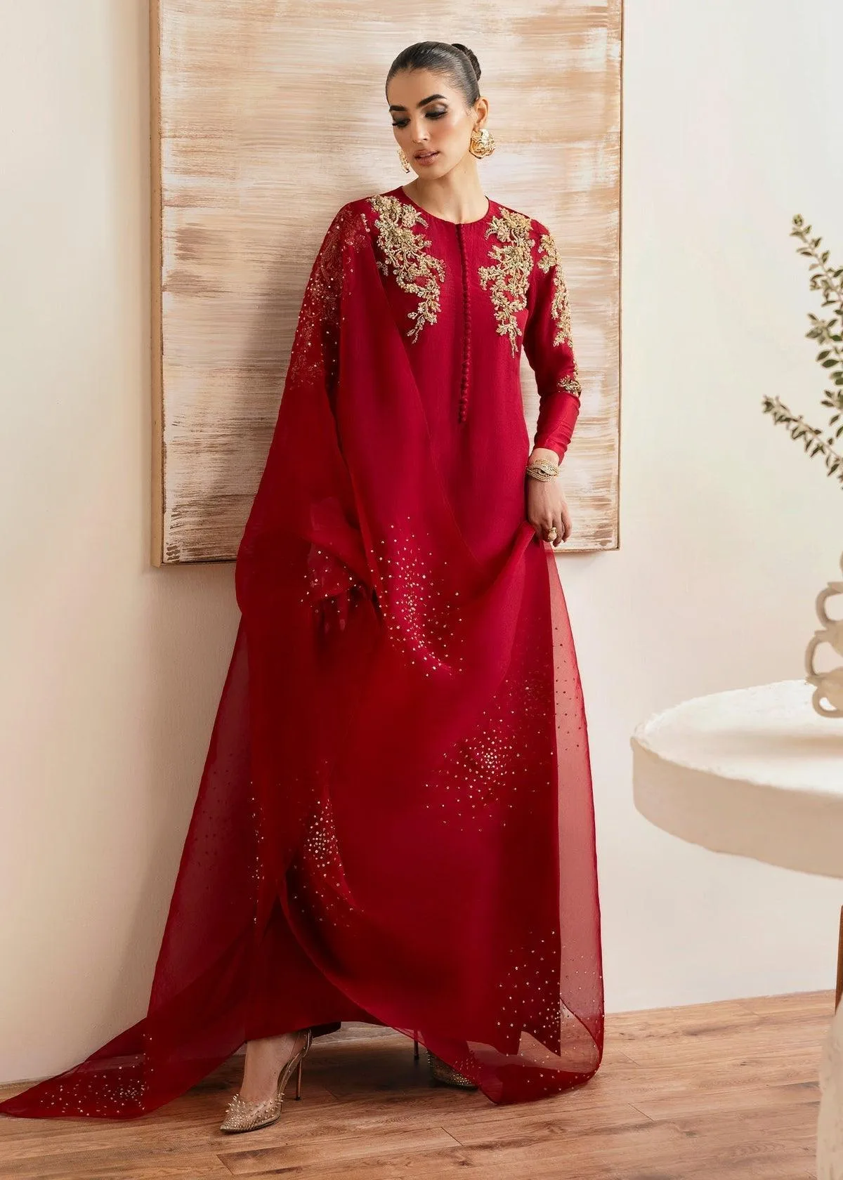 Kanwal Malik Miray Luxury Pret Organza – view 5 – Poshaq