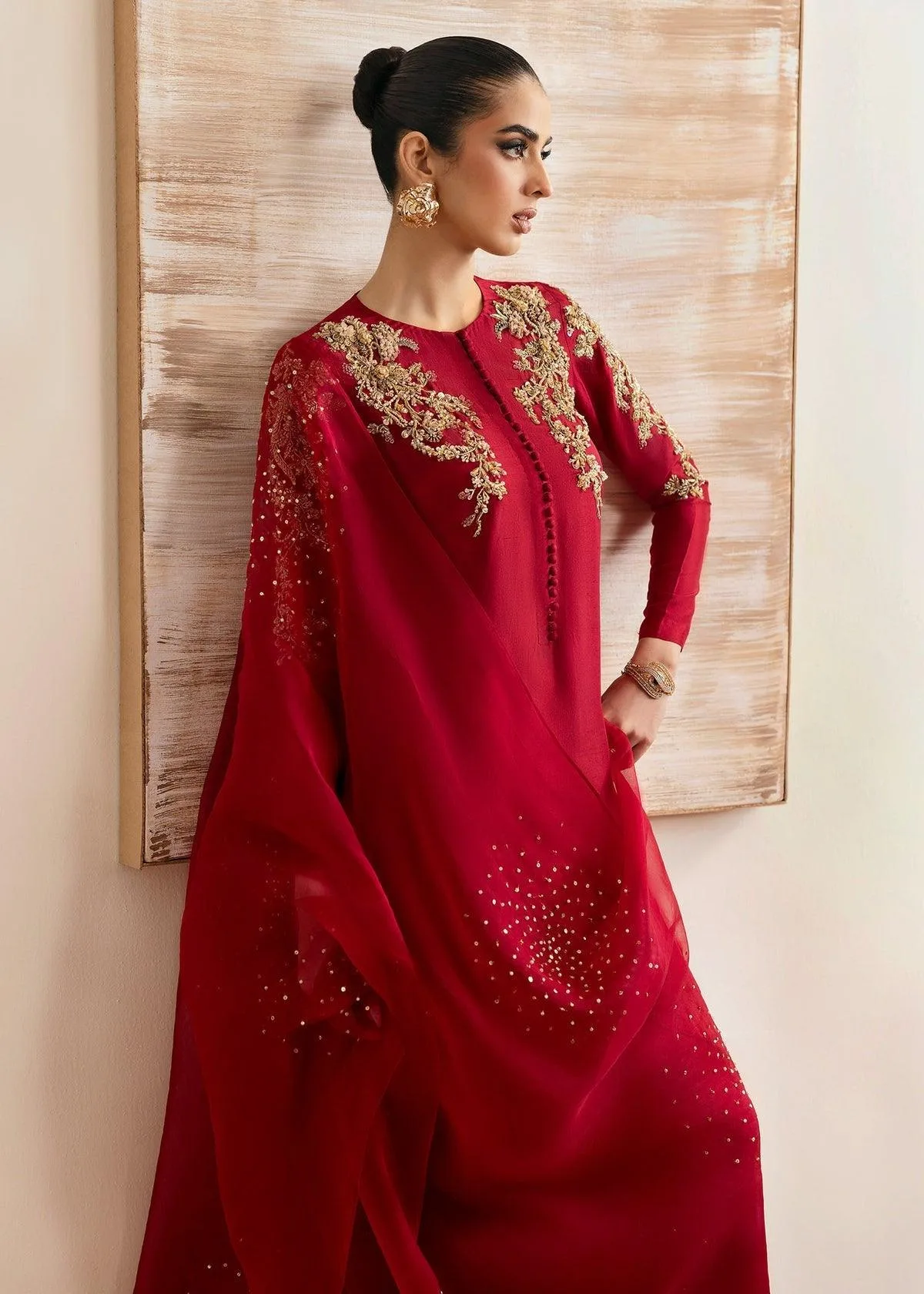 Kanwal Malik Miray Luxury Pret Organza – view 6 – Poshaq