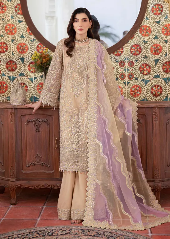 Kanwal Malik Mirha Eid Luxury Pret 25 Organza – view 1 – Poshaq