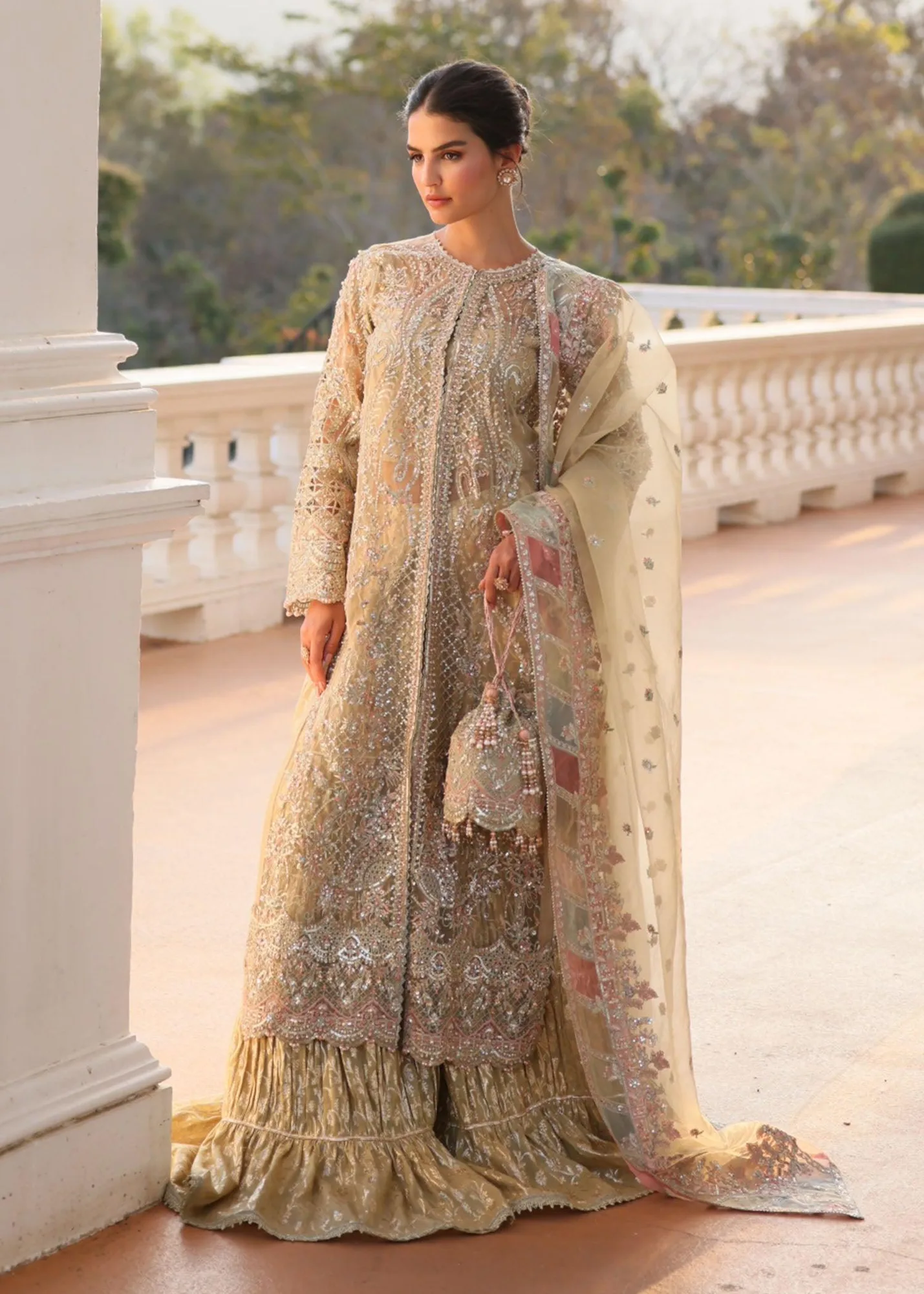 Kanwal Malik Mirha Luxury Pret 26 Cotton – view 5 – Poshaq