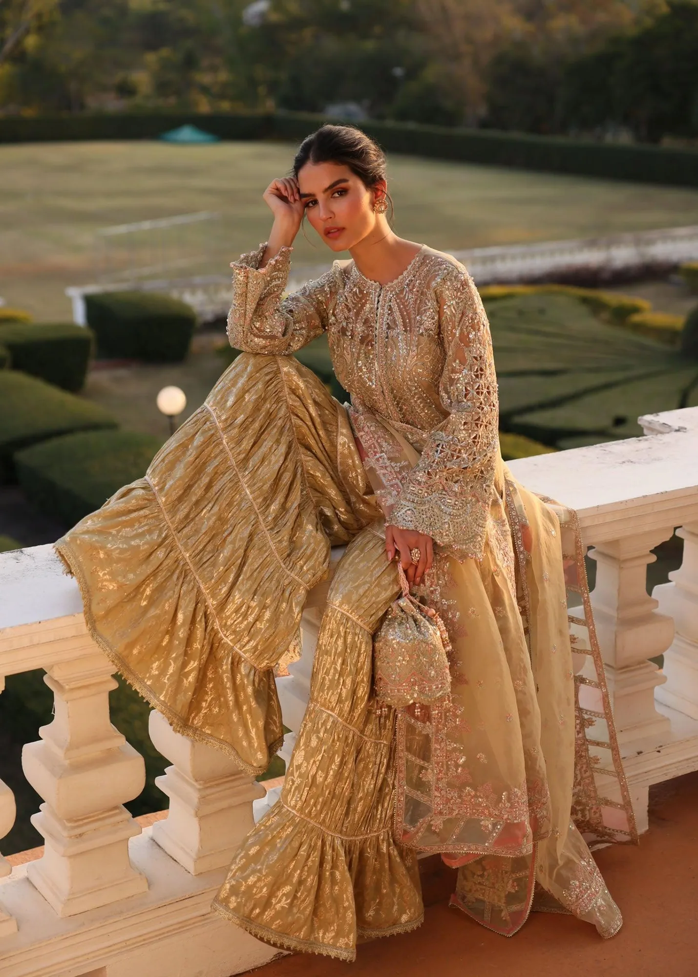 Kanwal Malik Mirha Luxury Pret 26 Cotton – view 6 – Poshaq