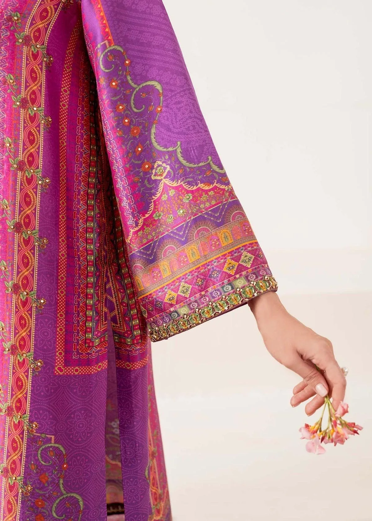 Kanwal Malik Rosalia Silk Eid 25 Raw Silk – view 6 – Poshaq
