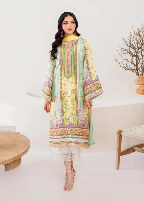 Kanwal Malik Rosalia Silk Eid 25 Silk – view 1 – Poshaq