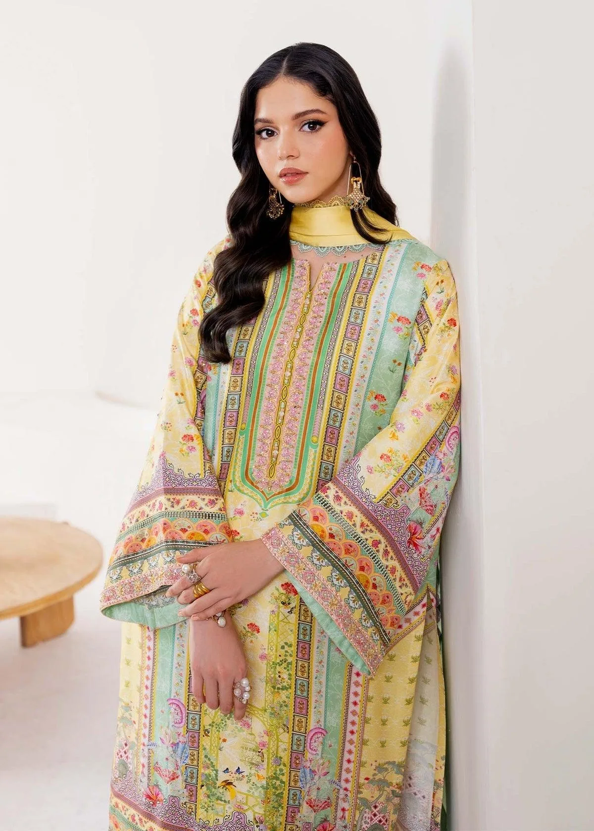 Kanwal Malik Rosalia Silk Eid 25 Silk – view 6 – Poshaq