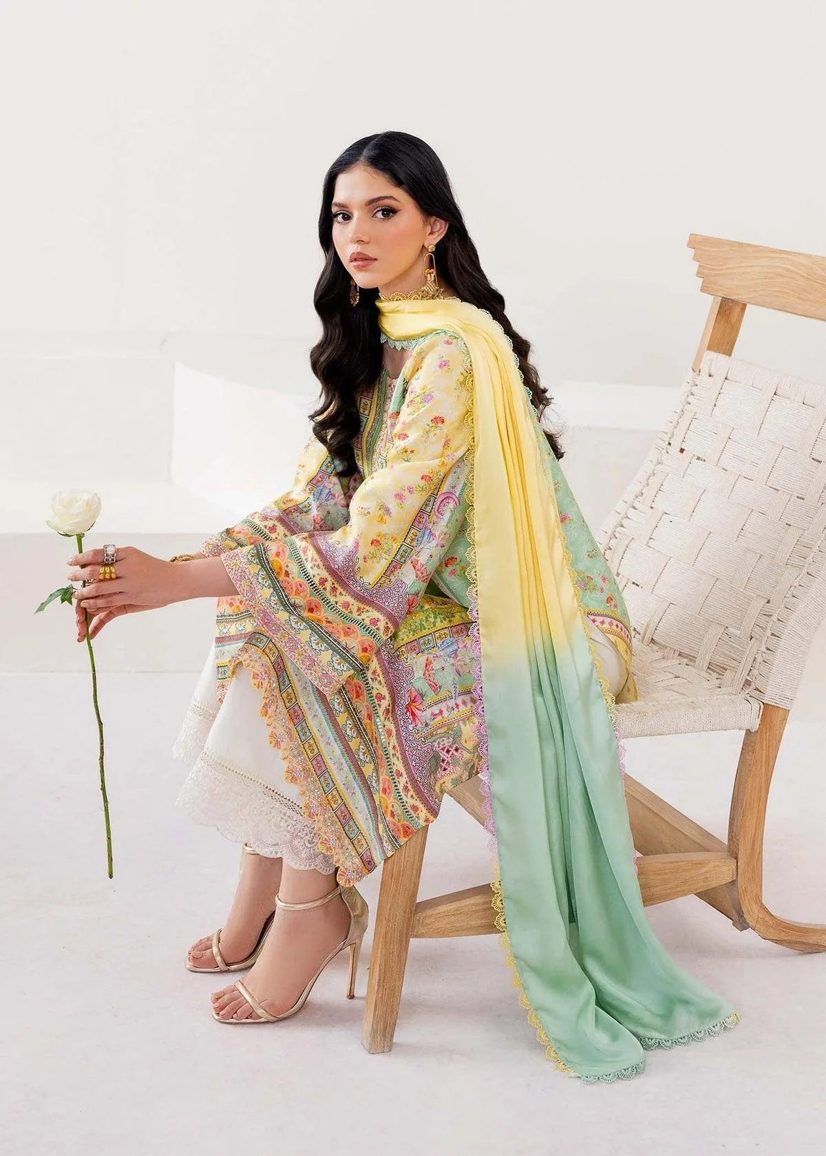 Kanwal Malik Rosalia Silk Eid 25 Silk – view 7 – Poshaq