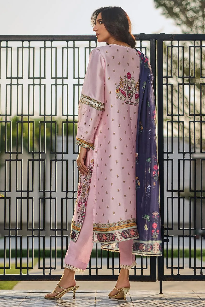 Deepak Perwani Eid Edit Silk – view 2 – Poshaq