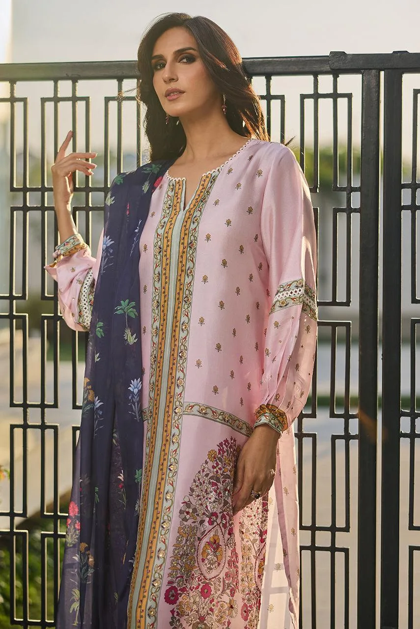 Deepak Perwani Eid Edit Silk – view 3 – Poshaq