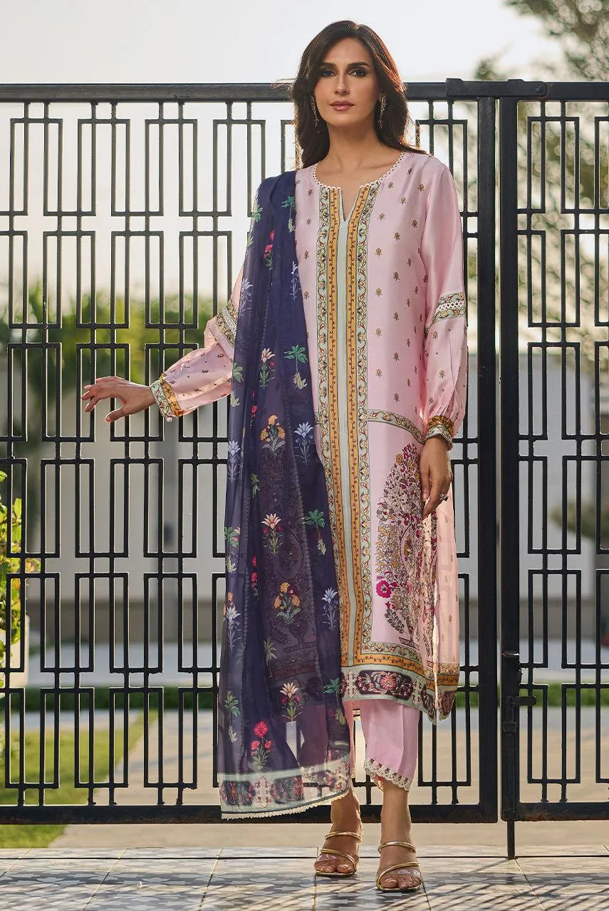 Deepak Perwani Eid Edit Silk – view 5 – Poshaq