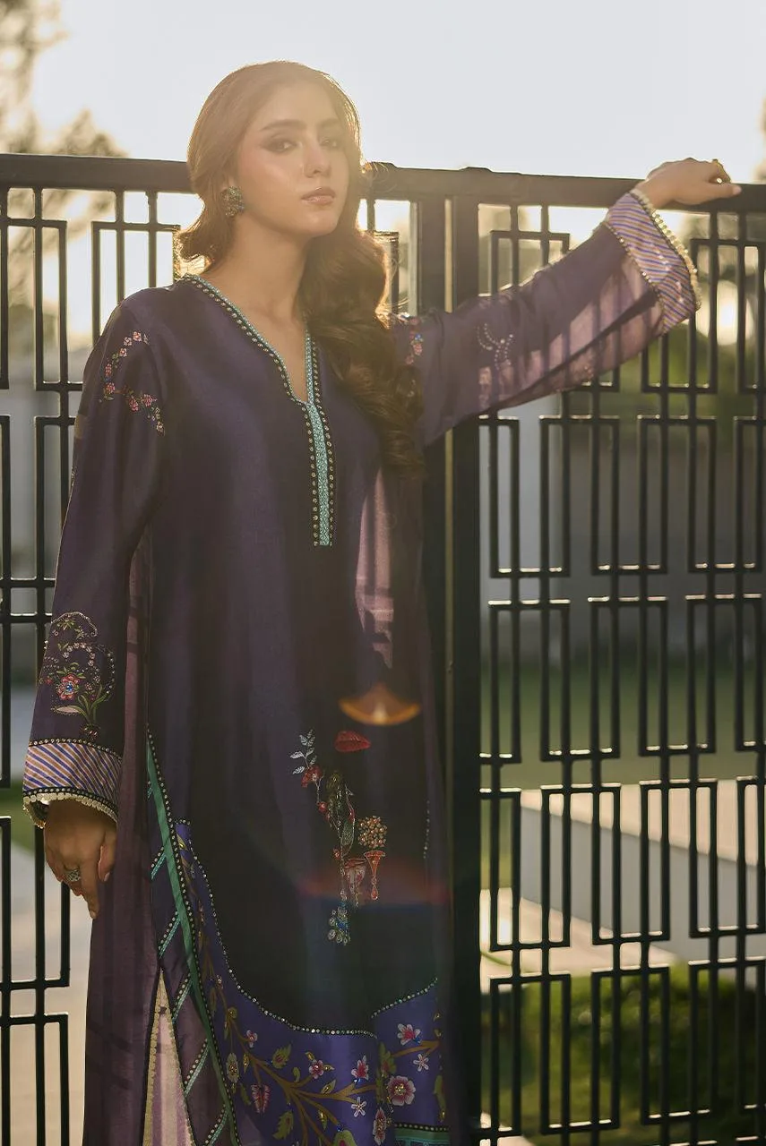 Deepak Perwani Eid Edit Silk – view 4 – Poshaq