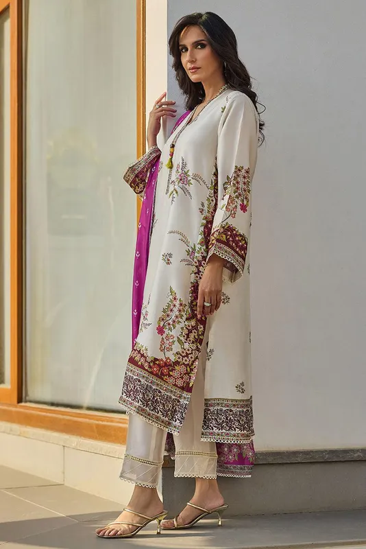 Deepak Perwani Eid Edit Silk – view 1 – Poshaq