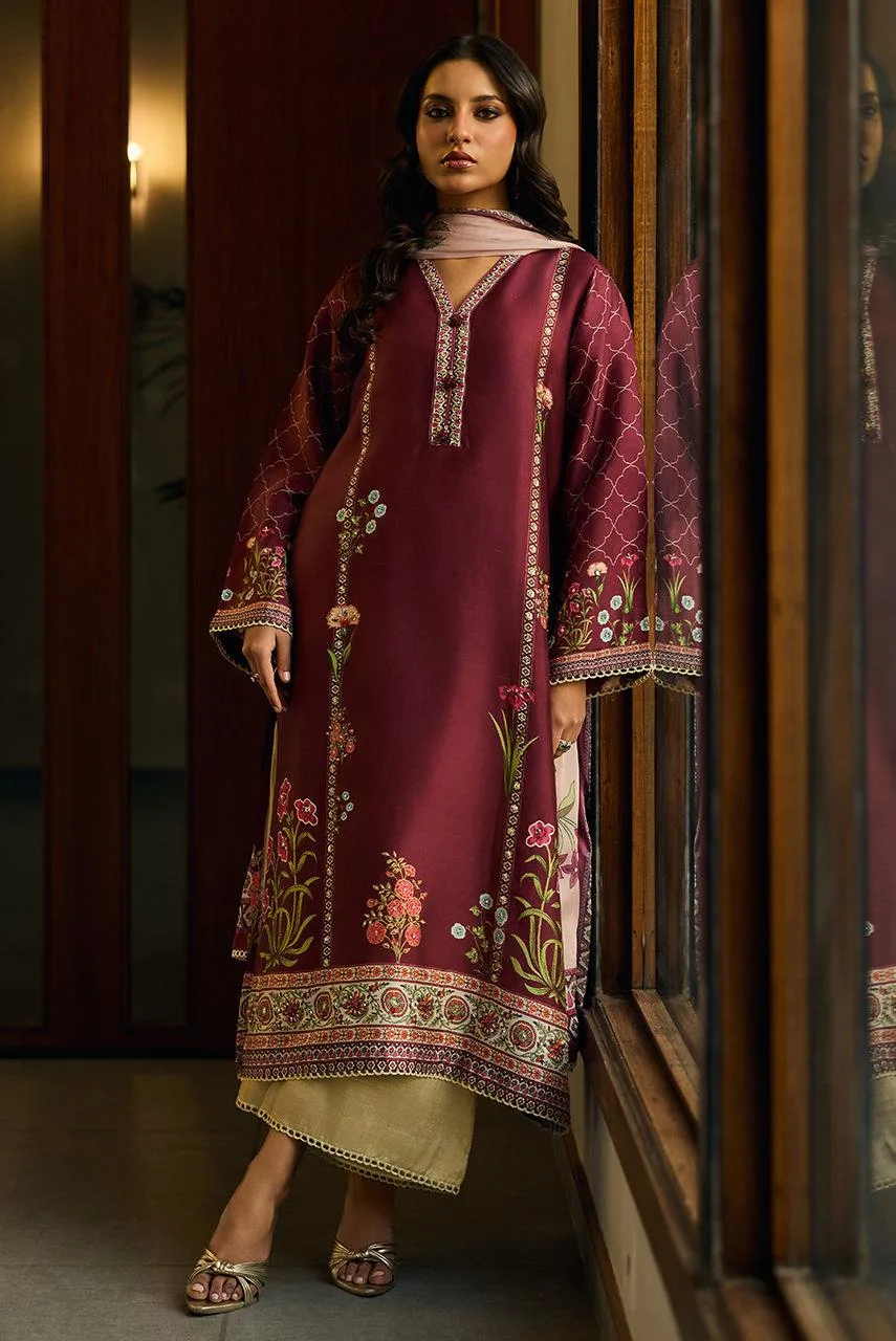 Deepak Perwani Eid Edit Silk – view 1 – Poshaq