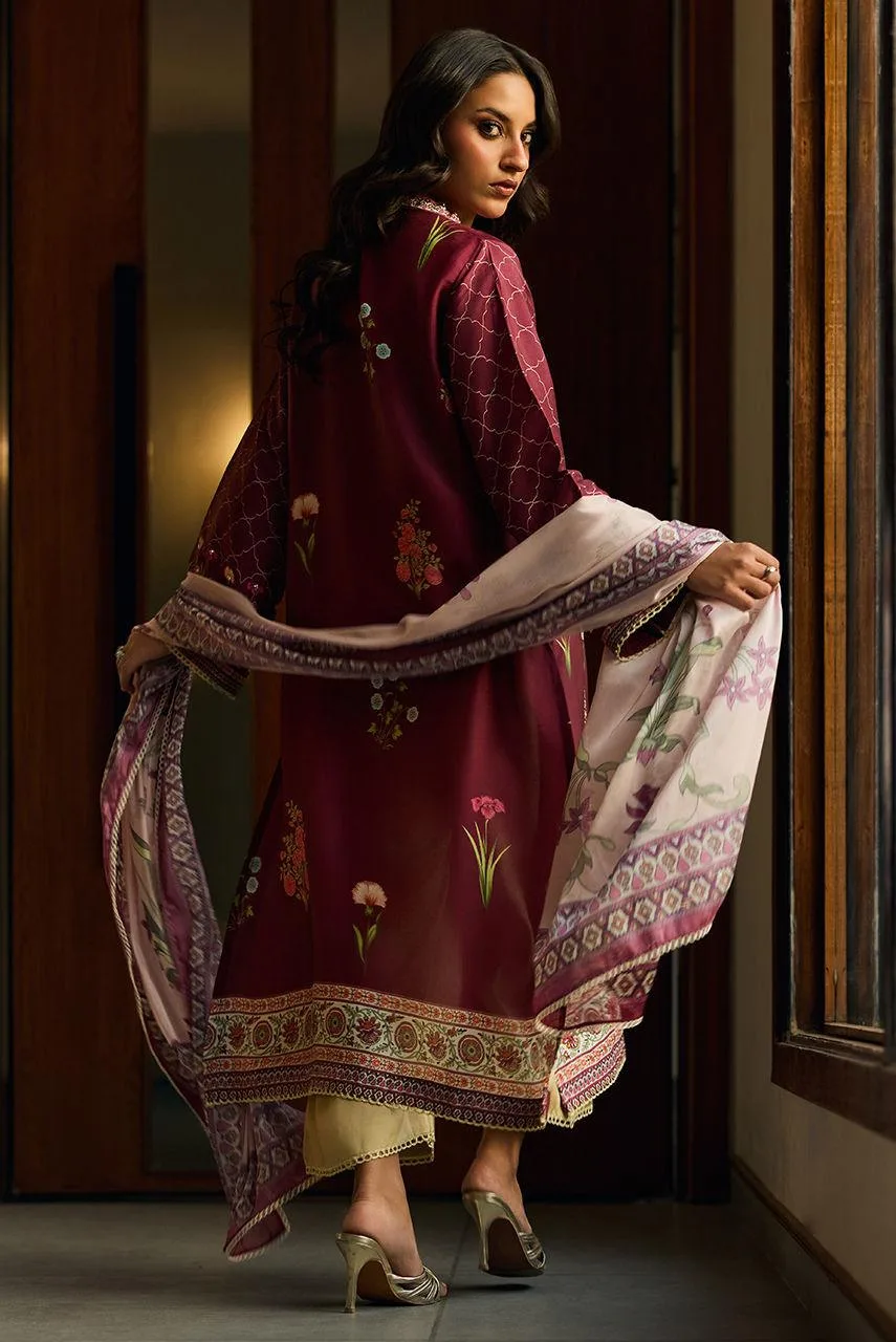 Deepak Perwani Eid Edit Silk – view 2 – Poshaq