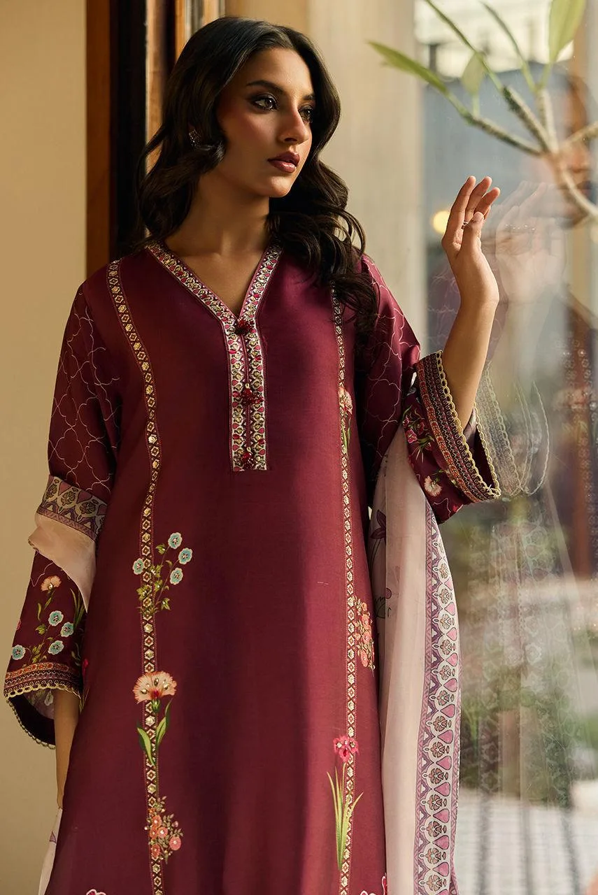 Deepak Perwani Eid Edit Silk – view 3 – Poshaq