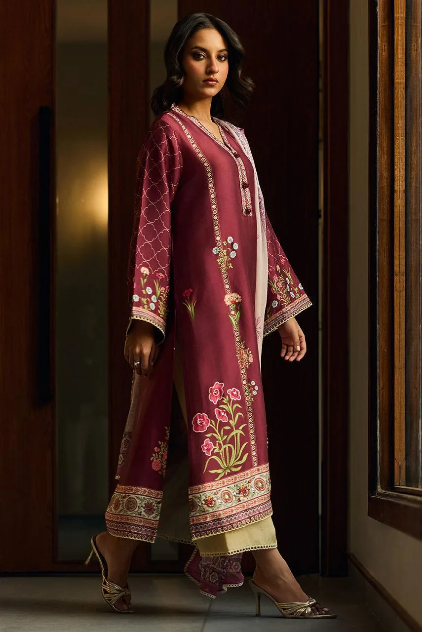 Deepak Perwani Eid Edit Silk – view 4 – Poshaq