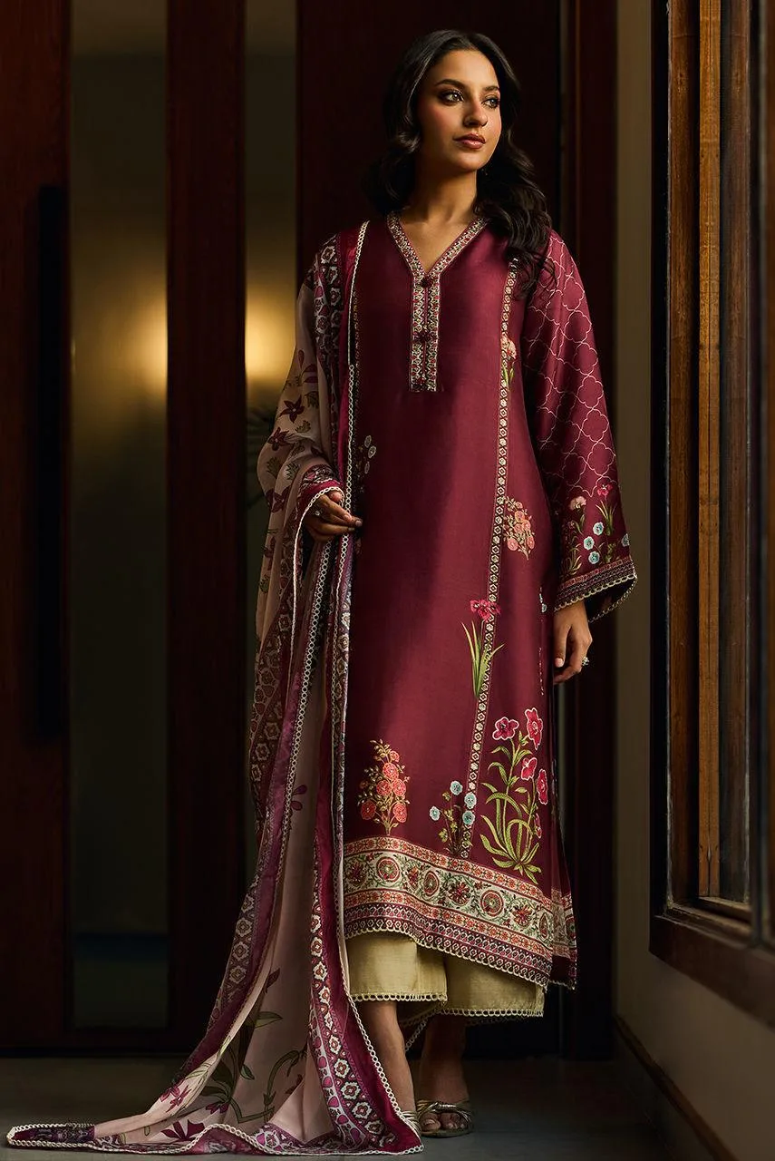 Deepak Perwani Eid Edit Silk – view 5 – Poshaq