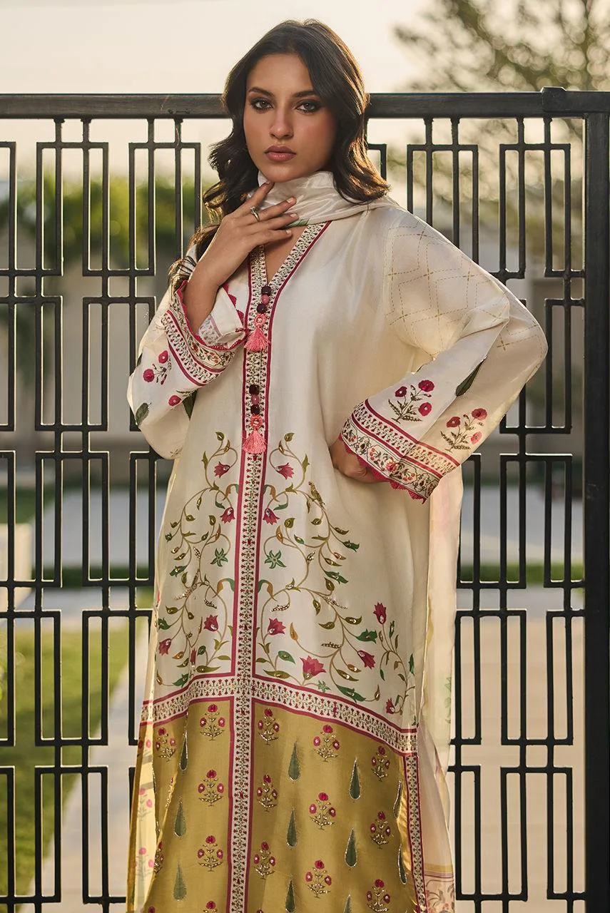 Deepak Perwani Eid Edit Silk – view 3 – Poshaq