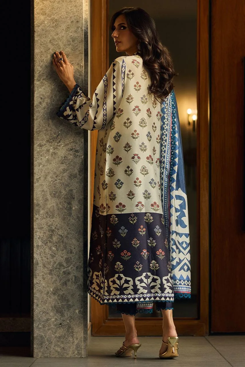 Deepak Perwani Eid Edit Silk – view 2 – Poshaq