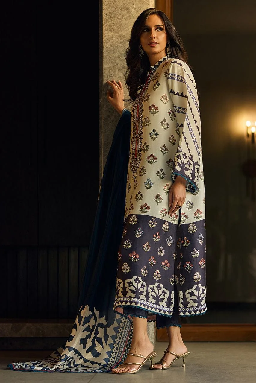 Deepak Perwani Eid Edit Silk – view 4 – Poshaq