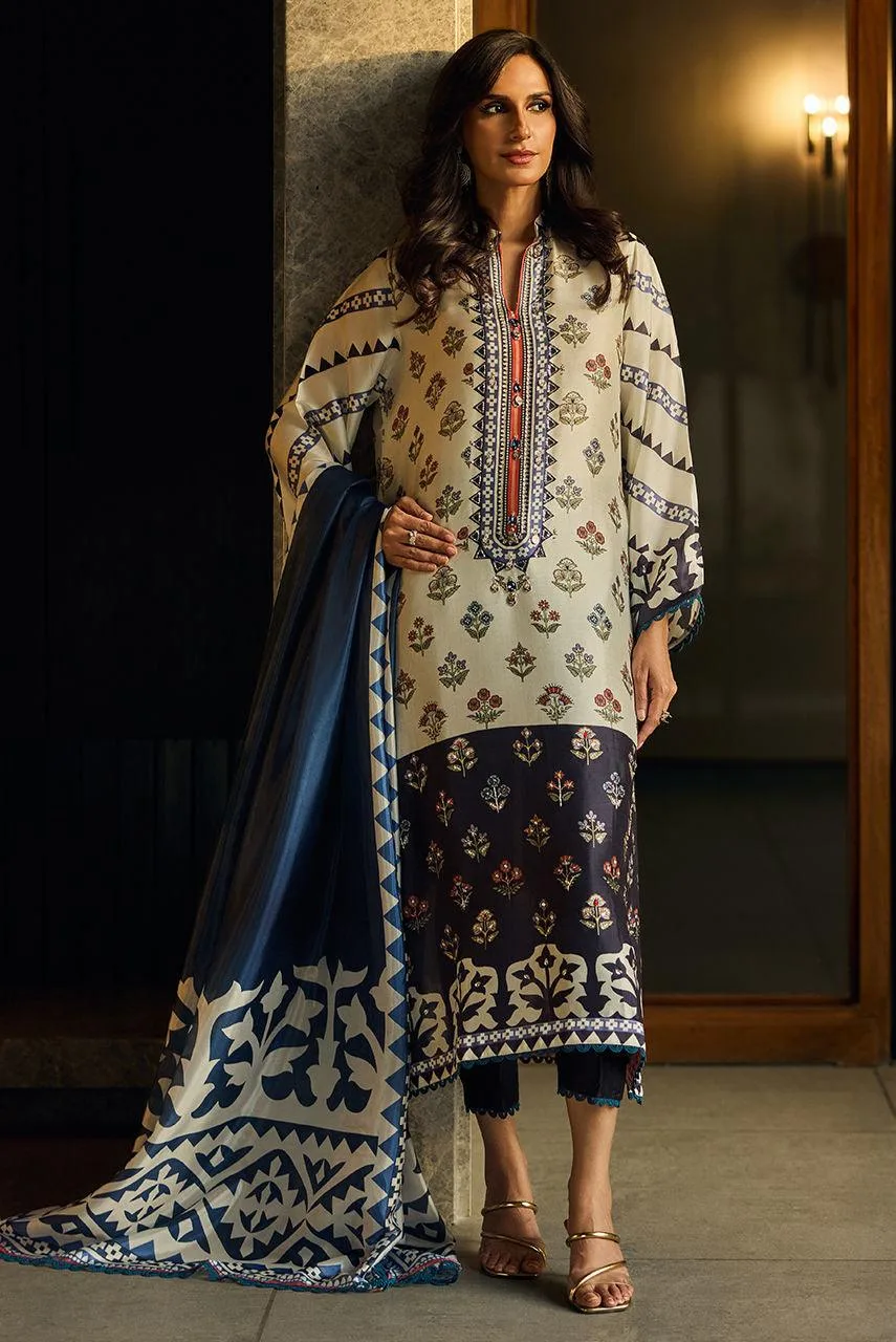 Deepak Perwani Eid Edit Silk – view 5 – Poshaq