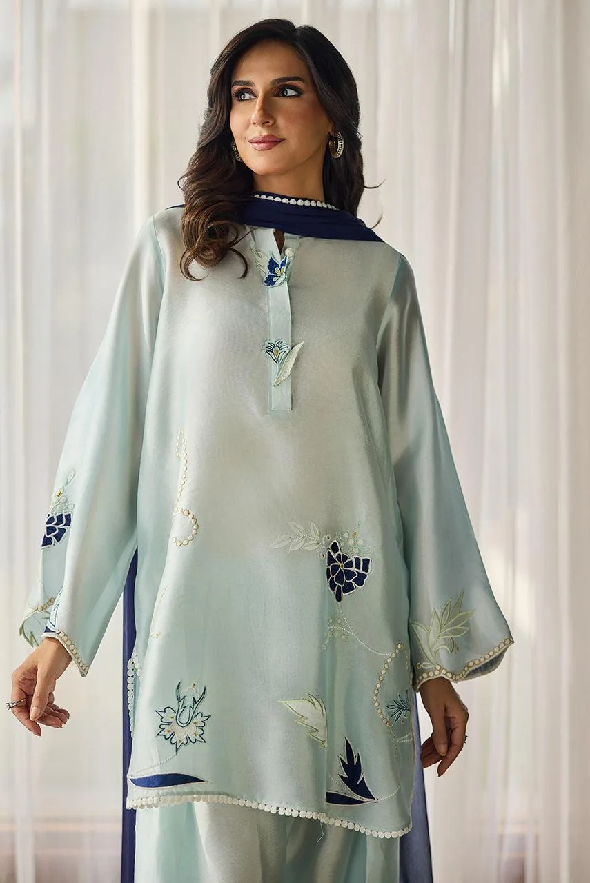 Deepak Perwani Eid Edit Chiffon – view 1 – Poshaq