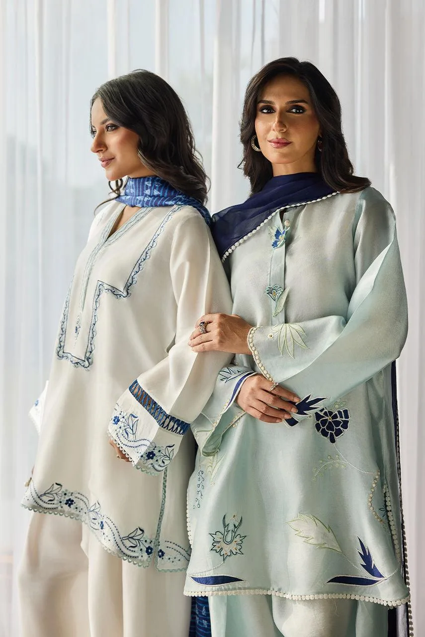 Deepak Perwani Eid Edit Chiffon – view 5 – Poshaq