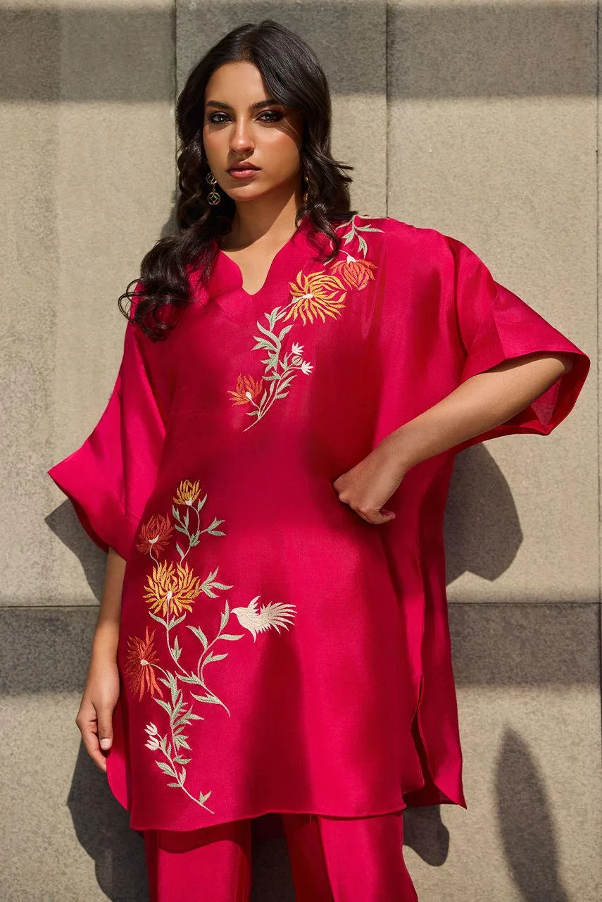 Deepak Perwani Eid Edit Plum – view 3 – Poshaq
