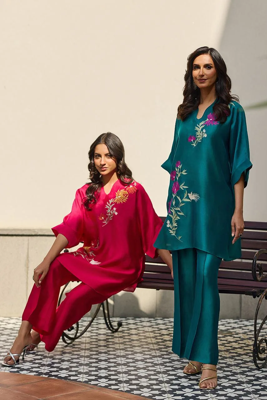 Deepak Perwani Eid Edit Plum – view 5 – Poshaq