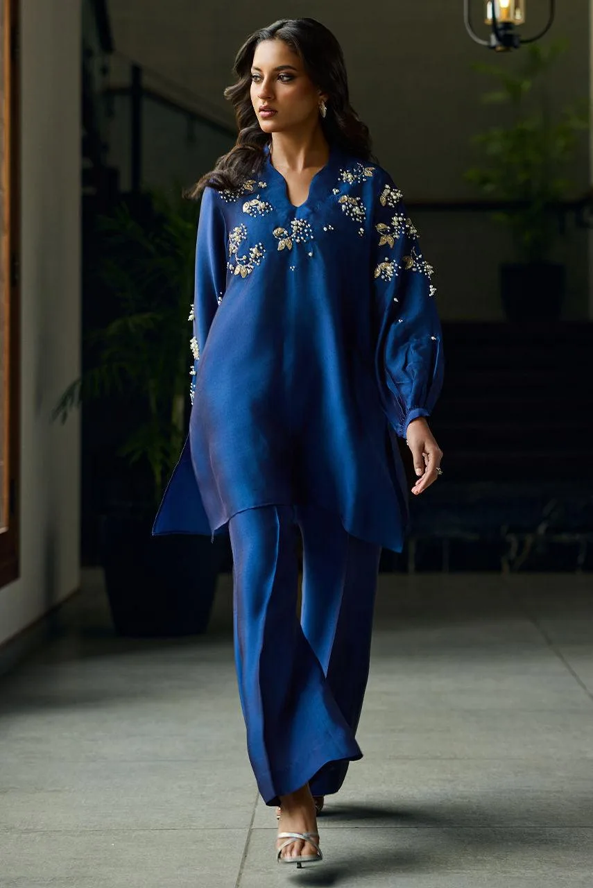 Deepak Perwani Eid Edit Silk – view 1 – Poshaq