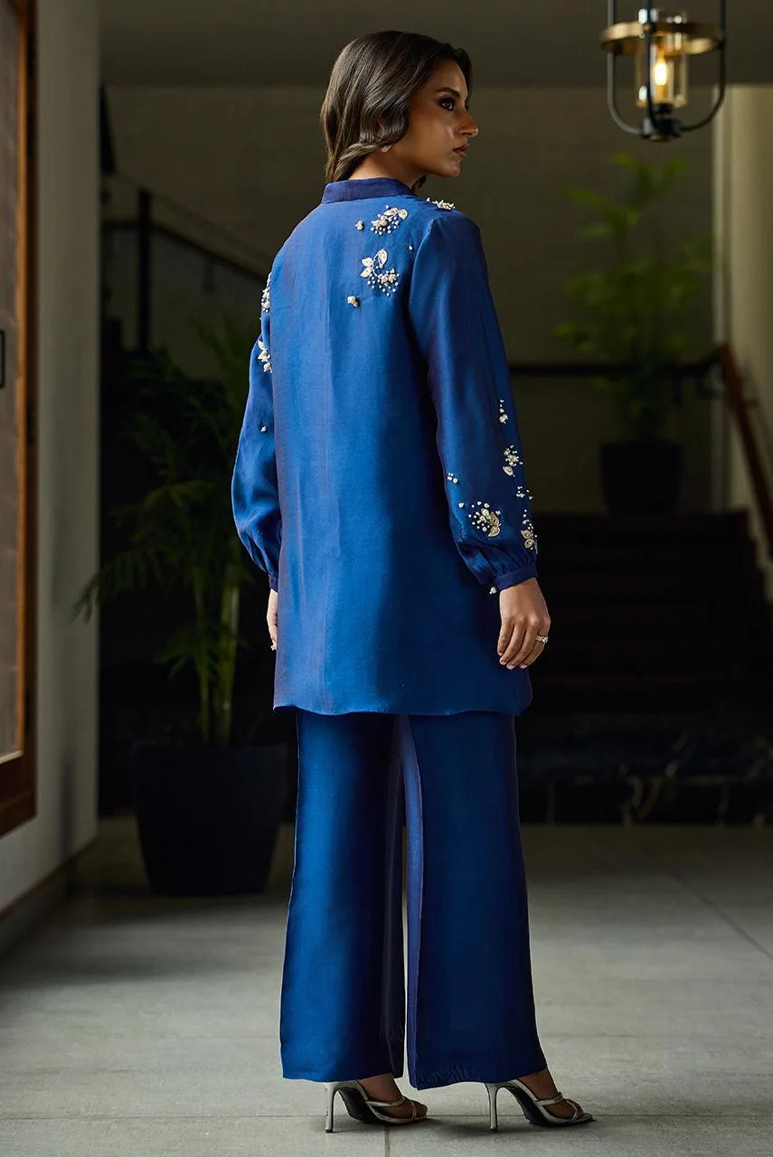 Deepak Perwani Eid Edit Silk – view 2 – Poshaq