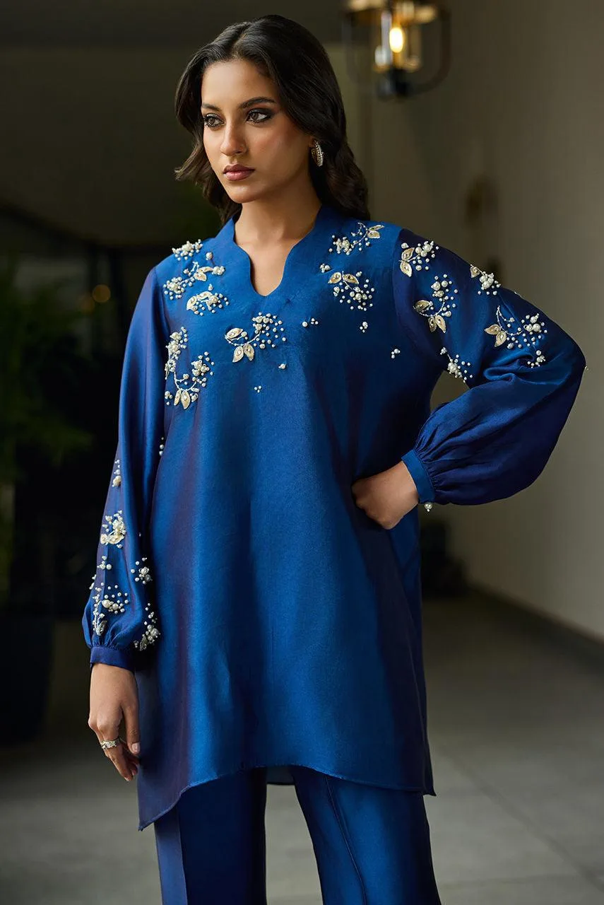 Deepak Perwani Eid Edit Silk – view 5 – Poshaq