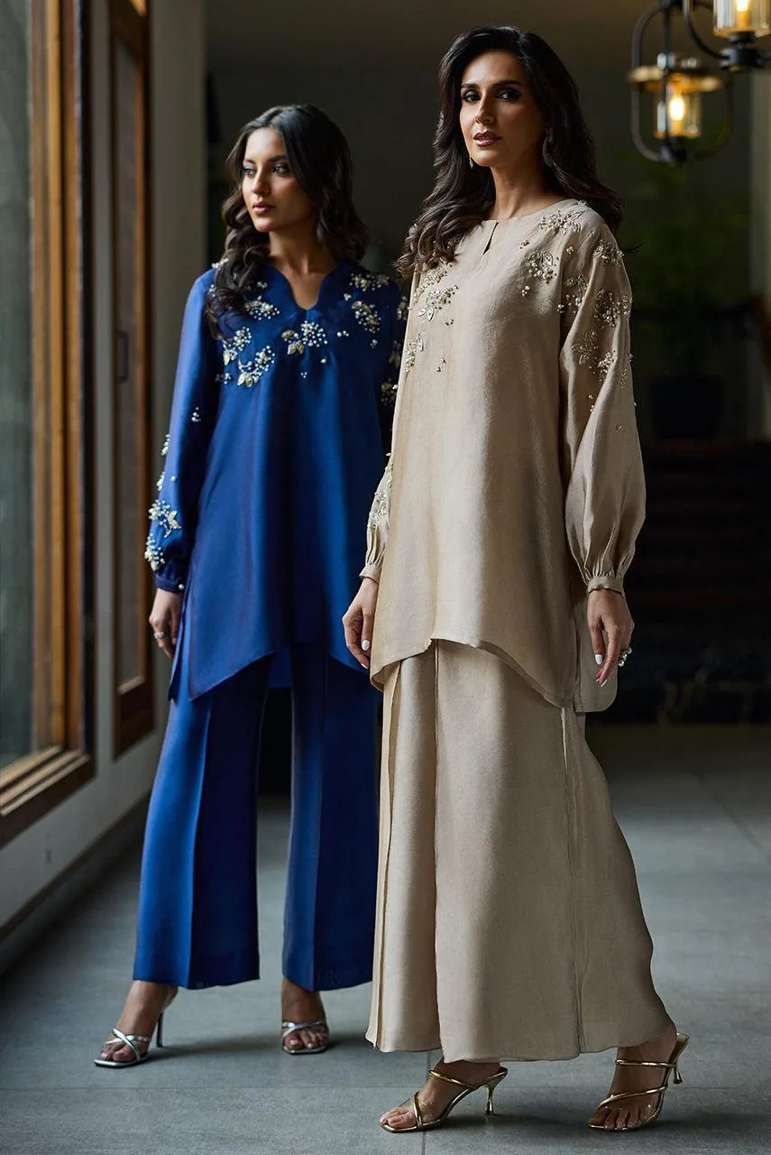 Deepak Perwani Eid Edit Silk – view 5 – Poshaq