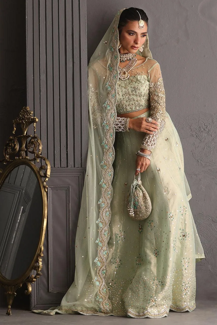 Deepak Perwani Diya Wedding Edit Gold – view 5 – Poshaq