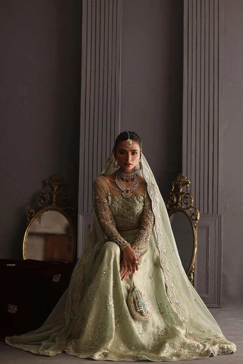 Deepak Perwani Diya Wedding Edit Gold – view 7 – Poshaq