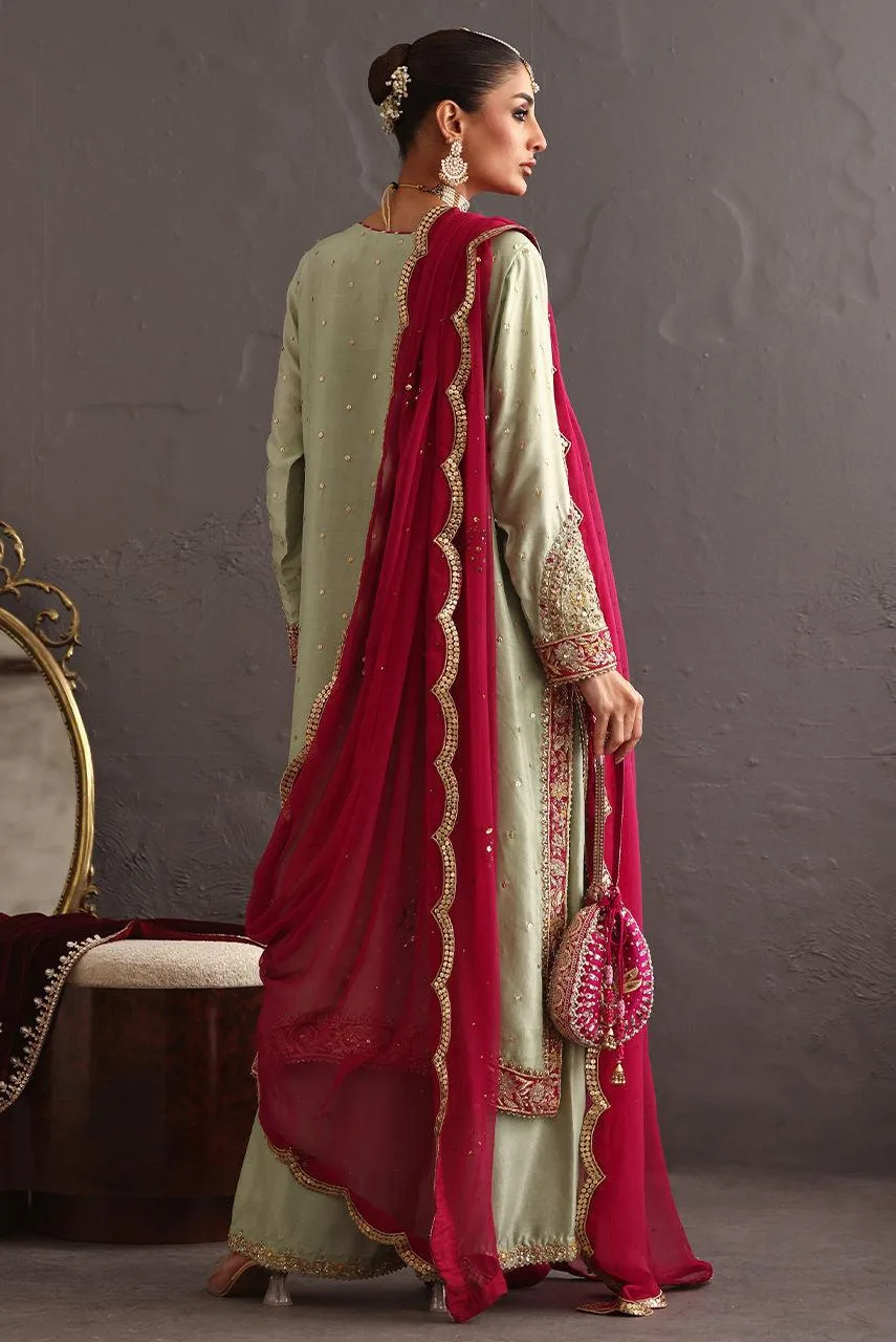 Deepak Perwani Diya Wedding Edit Raw Silk – view 2 – Poshaq