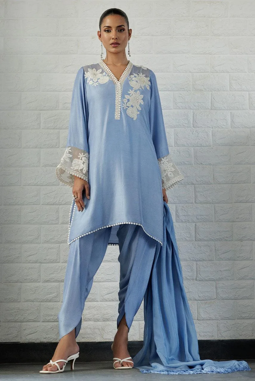 Deepak Perwani Summer Festive 25 Raw Silk – view 1 – Poshaq