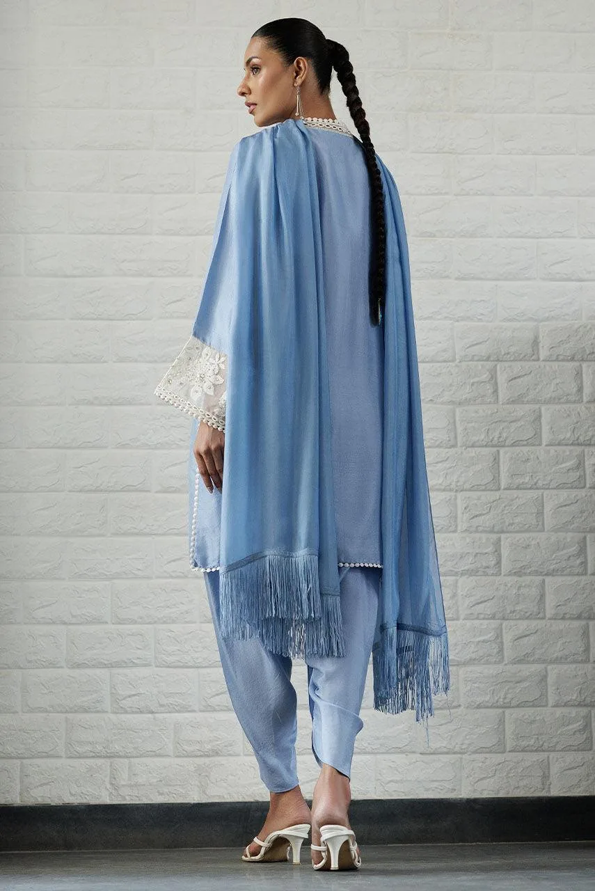 Deepak Perwani Summer Festive 25 Raw Silk – view 2 – Poshaq