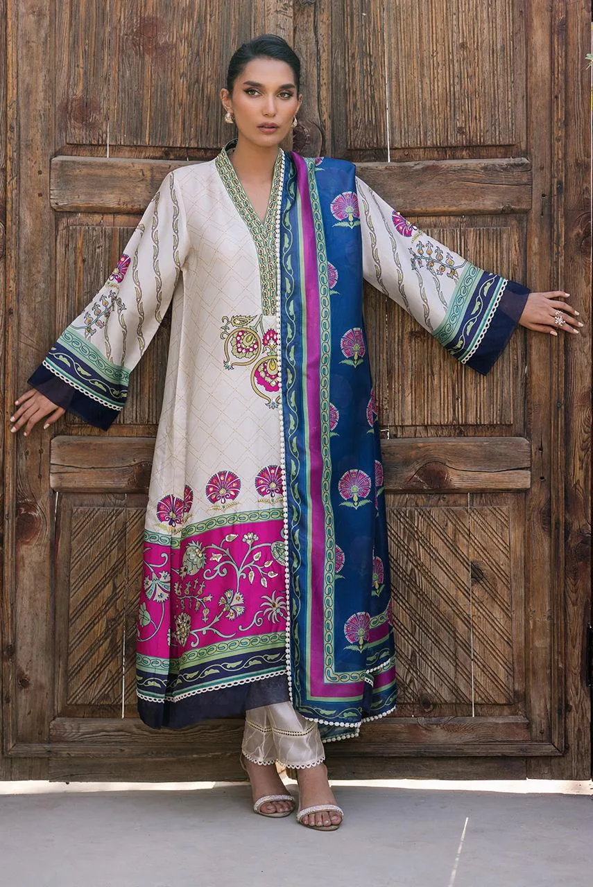Deepak Perwani Eid Edit 25 Silk – view 1 – Poshaq