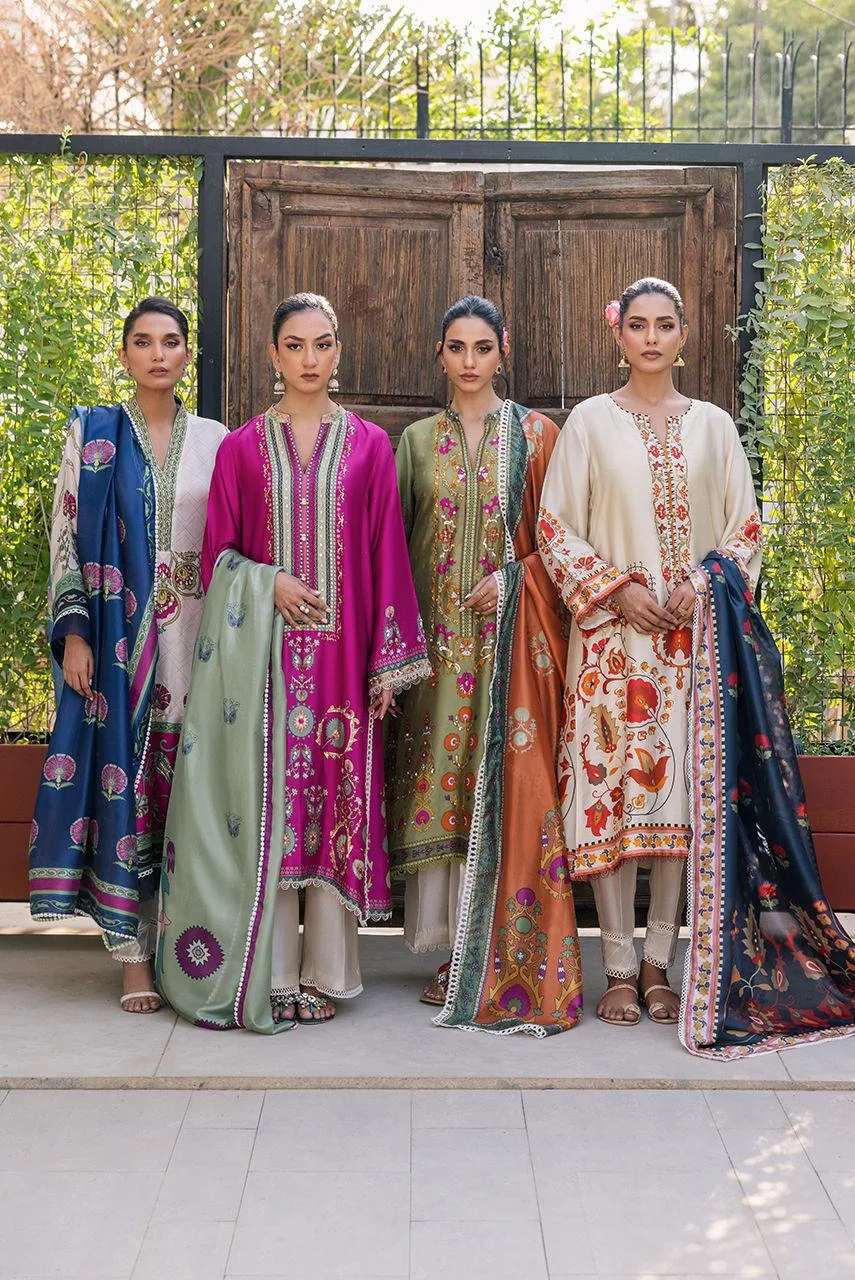 Deepak Perwani Eid Edit 25 Silk – view 6 – Poshaq