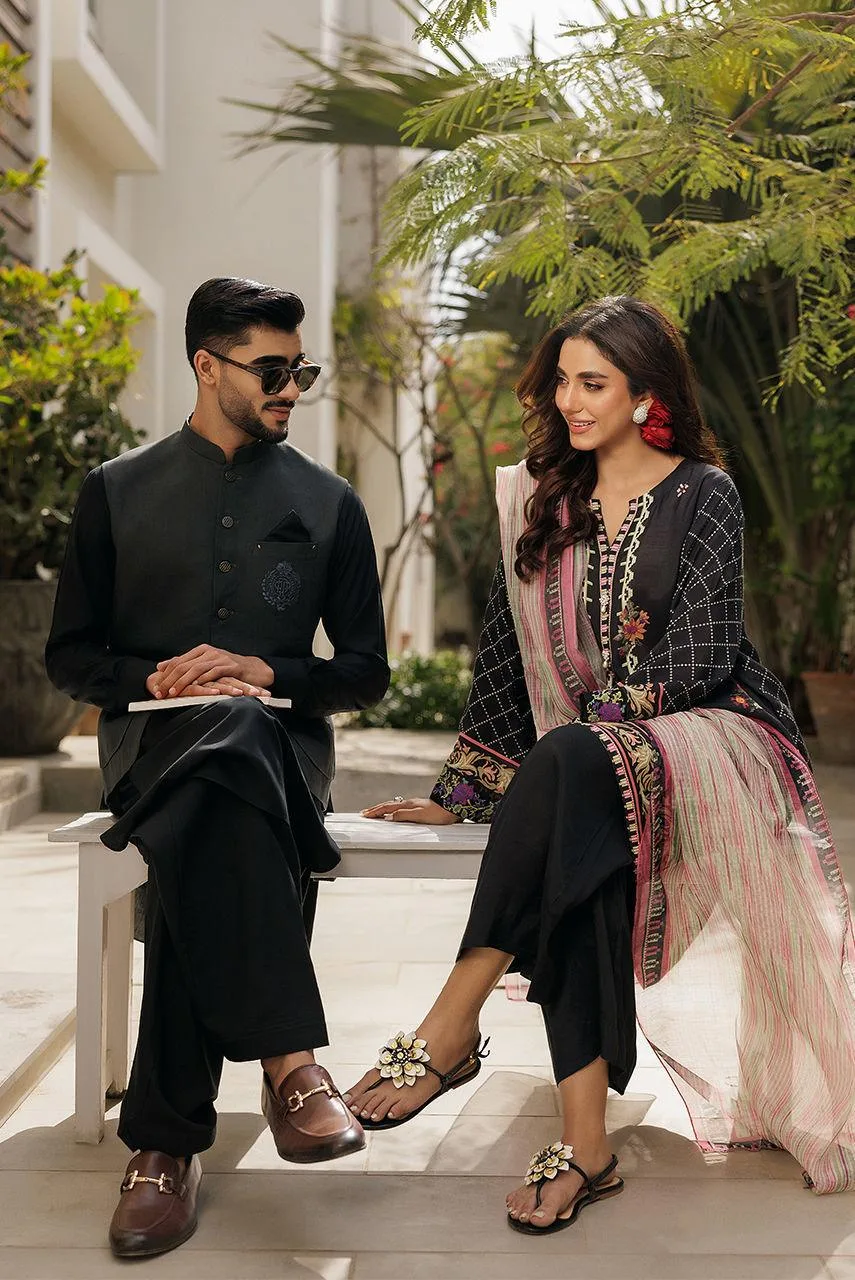 Deepak Perwani Eid 25 Cotton – view 6 – Poshaq