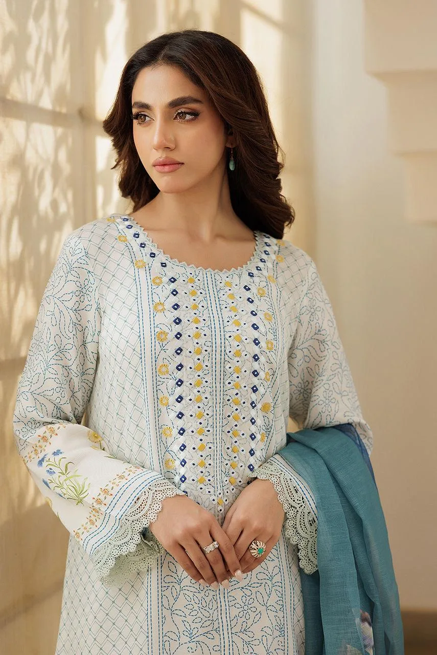 Deepak Perwani Eid 25 Cotton – view 3 – Poshaq