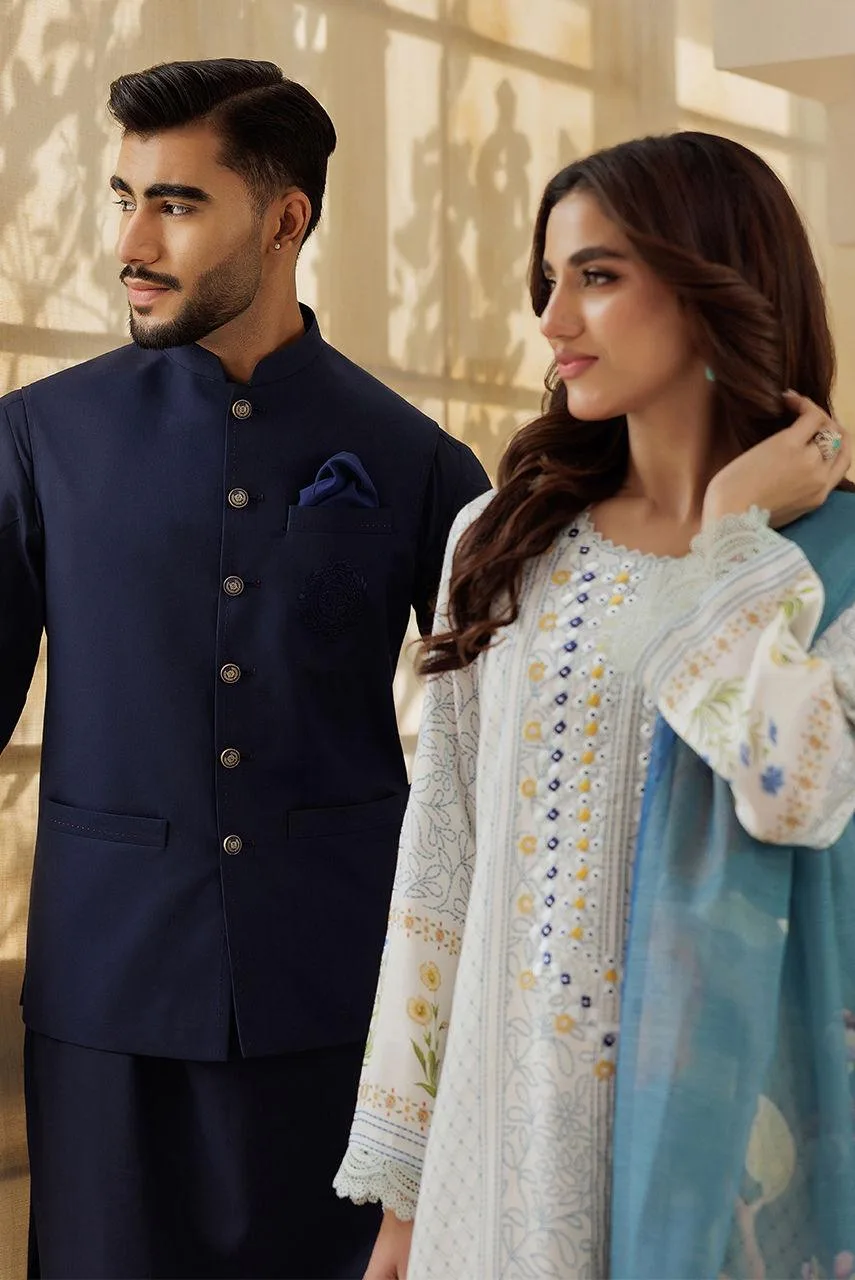Deepak Perwani Eid 25 Cotton – view 4 – Poshaq