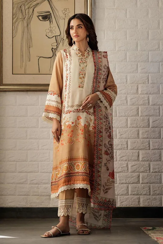 Deepak Perwani Eid 25 Cotton – view 1 – Poshaq