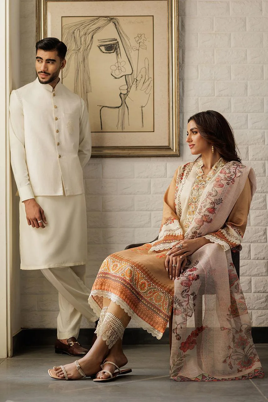 Deepak Perwani Eid 25 Cotton – view 5 – Poshaq