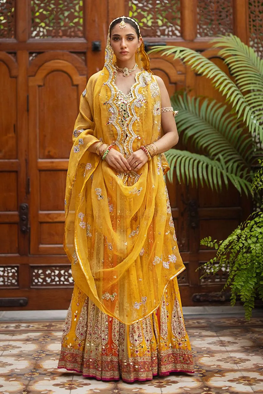 Deepak Perwani Jaipur Heritage Wedding Wear Organza – view 1 – Poshaq