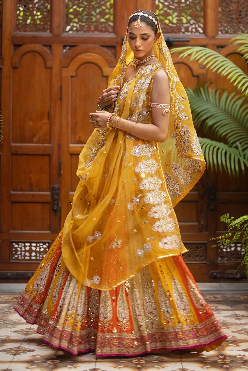Deepak Perwani Jaipur Heritage Wedding Wear Organza – view 5 – Poshaq
