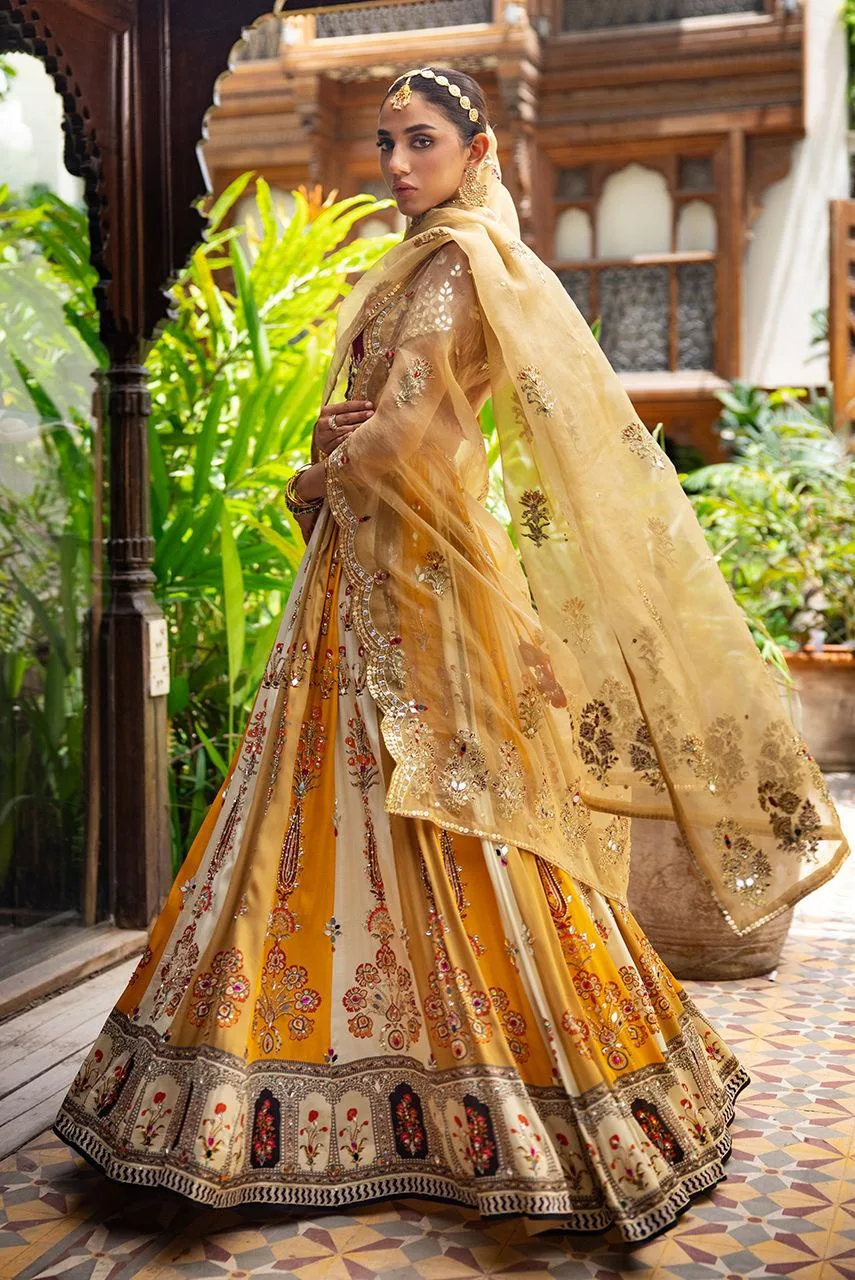 Deepak Perwani Jaipur Heritage Wedding Wear Organza – view 6 – Poshaq