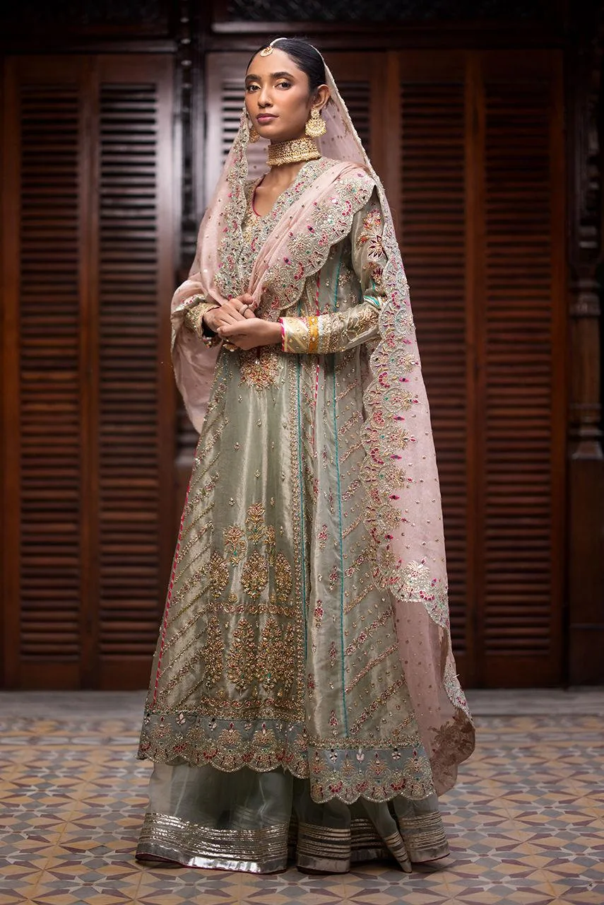 Deepak Perwani Jaipur Heritage Wedding Wear Organza – view 5 – Poshaq