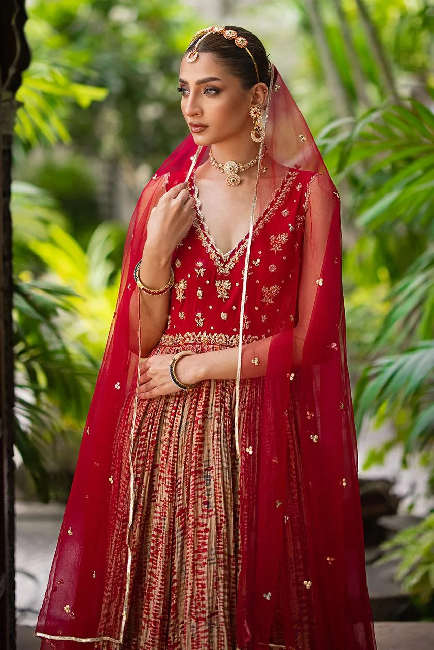 Deepak Perwani Jaipur Heritage Wedding Wear Net – view 4 – Poshaq