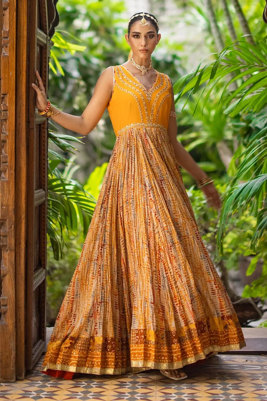 Deepak Perwani Jaipur Heritage Wedding Wear Net – view 1 – Poshaq