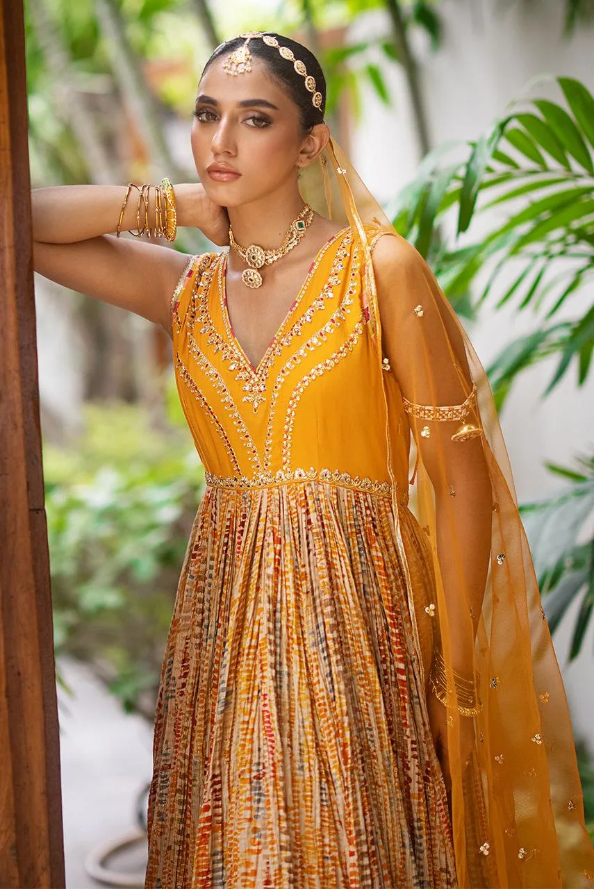 Deepak Perwani Jaipur Heritage Wedding Wear Net – view 4 – Poshaq